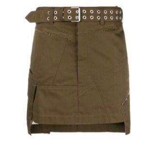 Helmet Lang Military Patch Skirt